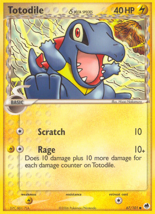 Totodile? - Dragon Frontiers SET-67