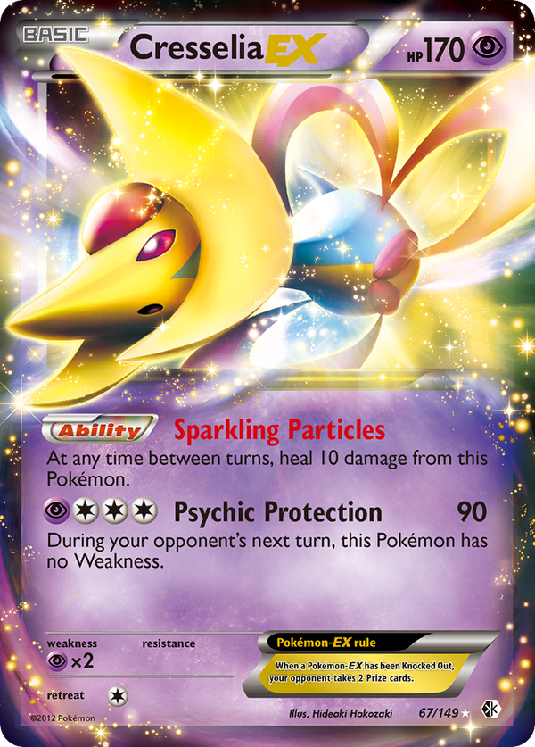 Cresselia-EX - Boundaries Crossed SET-67