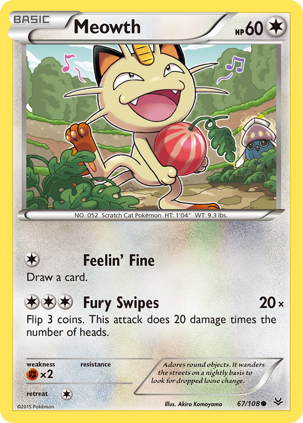 Meowth - Roaring Skies SET-67