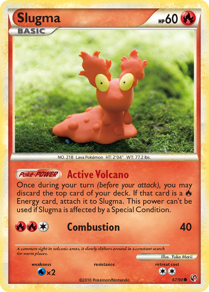 Slugma - HS Undaunted SET-67