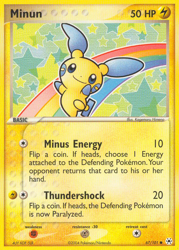 Minun - Hidden Legends SET-67