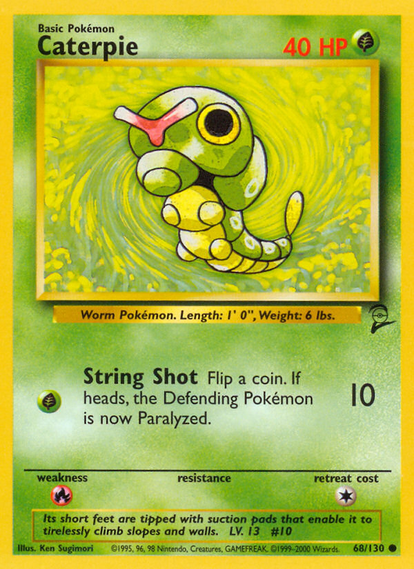 Caterpie - Base SET 2-68