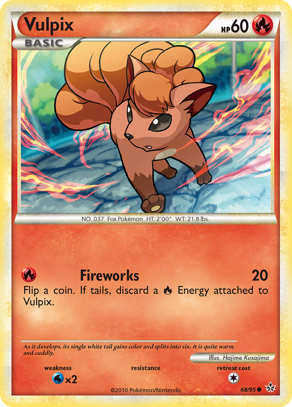 Vulpix - HS Unleashed SET-68