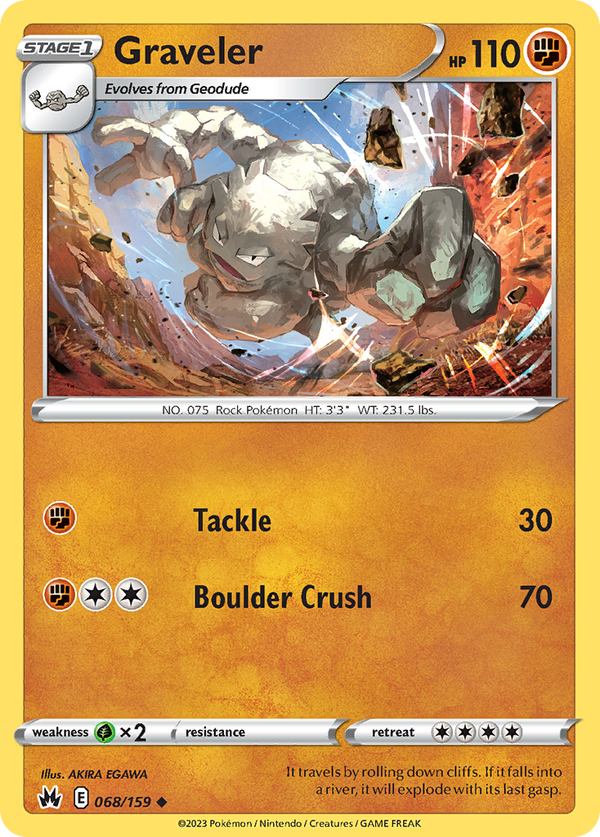 Graveler - Crown Zenith SET-68