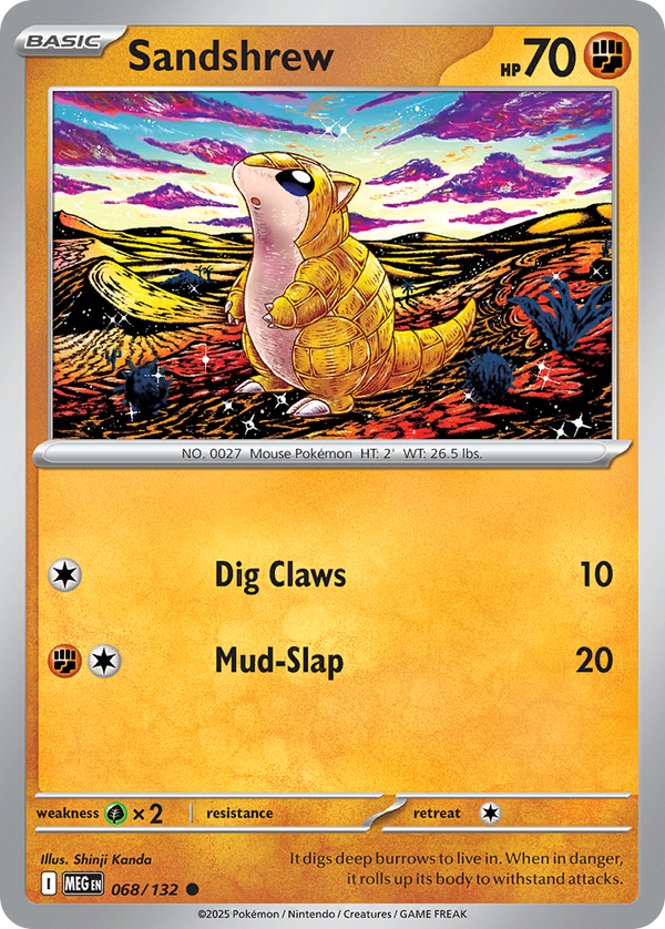 Sandshrew - Mega Evolution SET-68