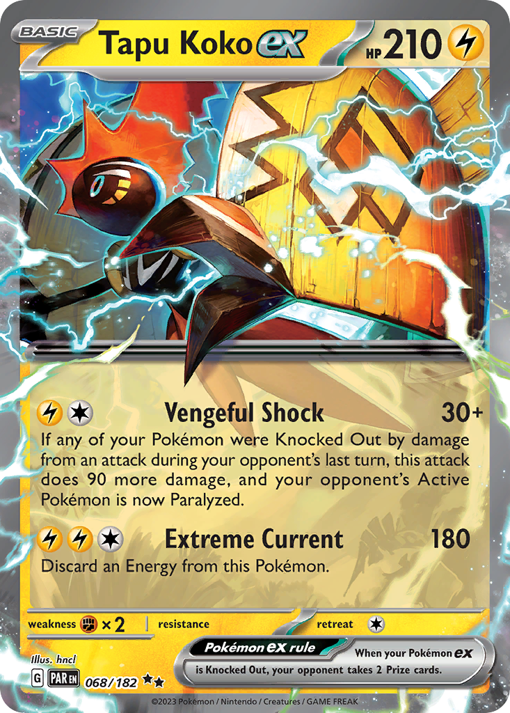 Tapu Koko EX - Paradox Rift SET-68