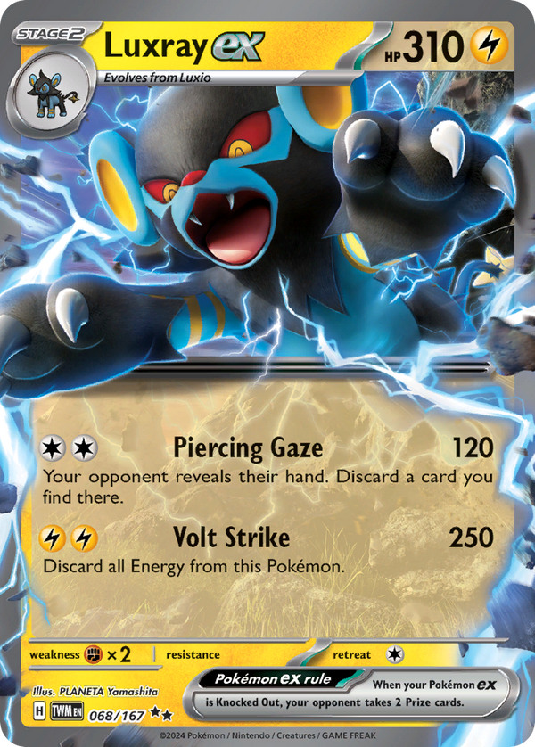 Luxray EX - Twilight Masquerade SET-68