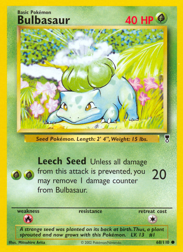 Bulbasaur - Legendary Collection SET-68
