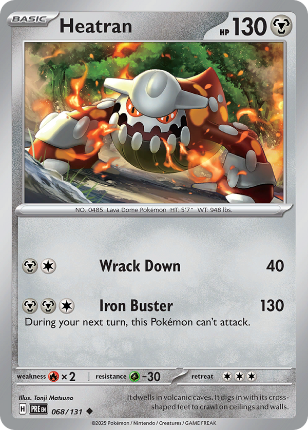Heatran - Prismatic Evolutions SET-68