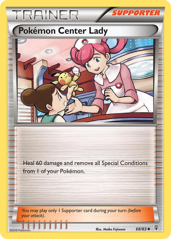 Pokemon Center Lady - Generations SET-68