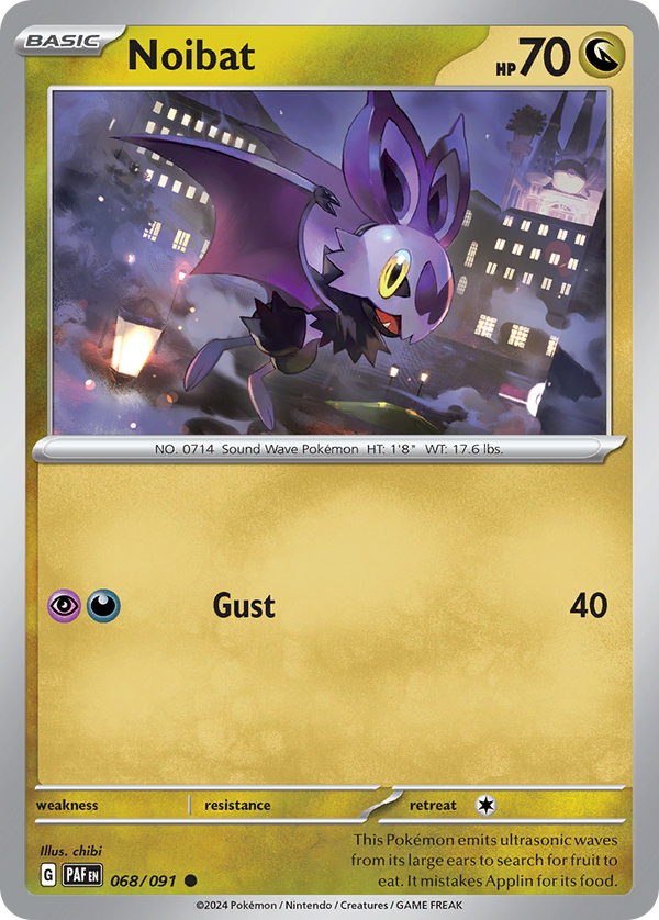 Noibat - Paldean Fates SET-68