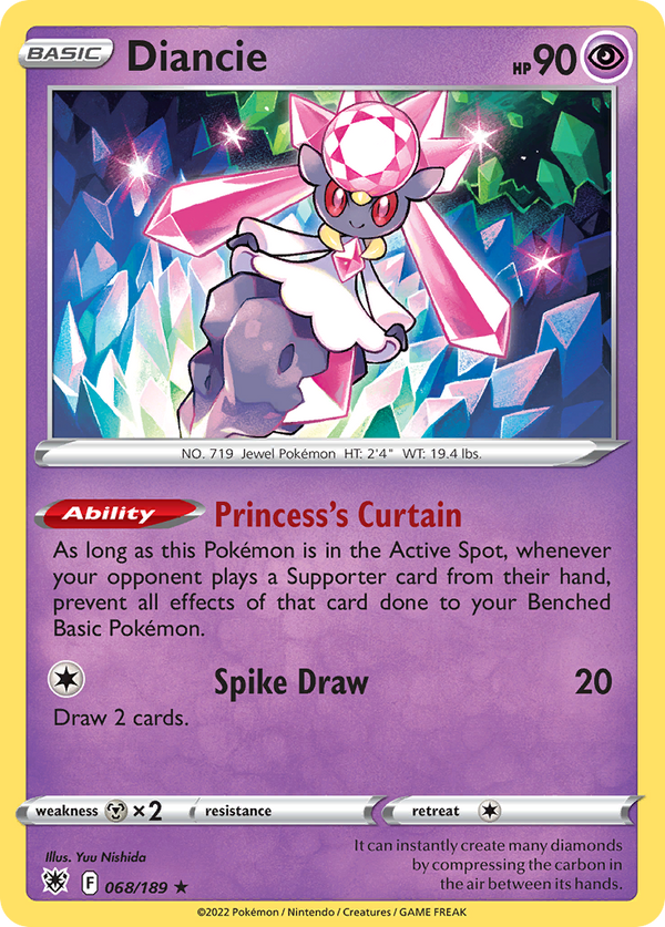 Diancie - Astral Radiance SET-68