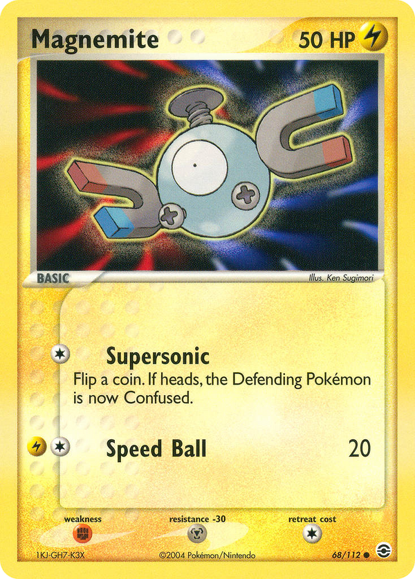 Magnemite - FireRed & LeafGreen SET-68