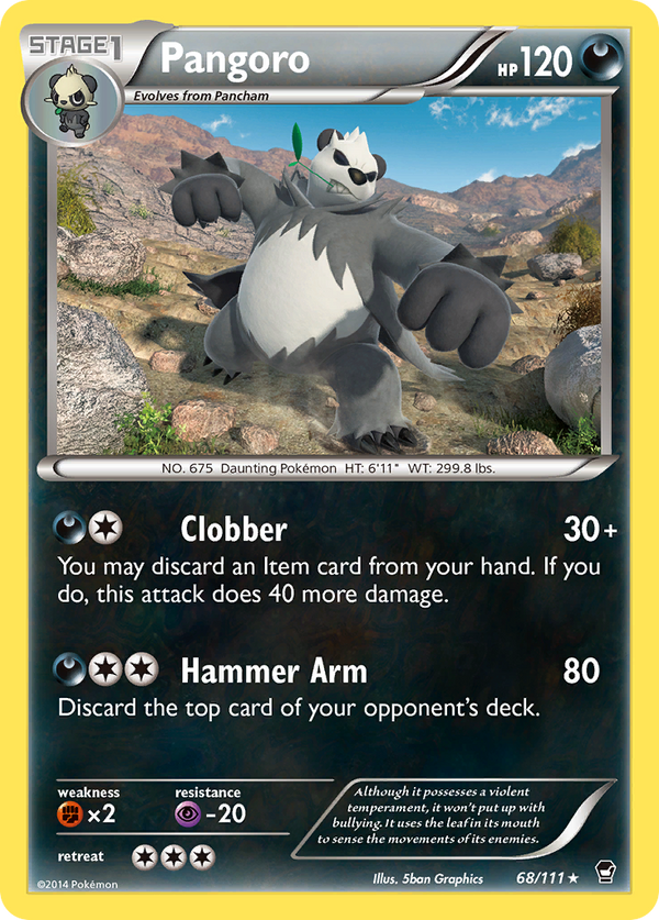 Pangoro - Furious Fists SET-68