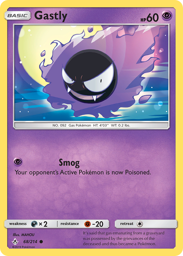 Gastly - Unbroken Bonds SET-68
