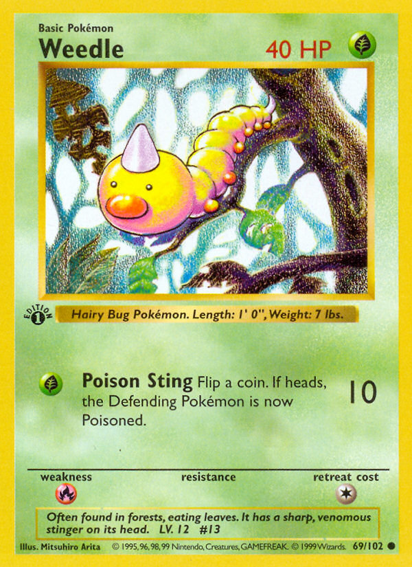 Weedle - Base SET-69