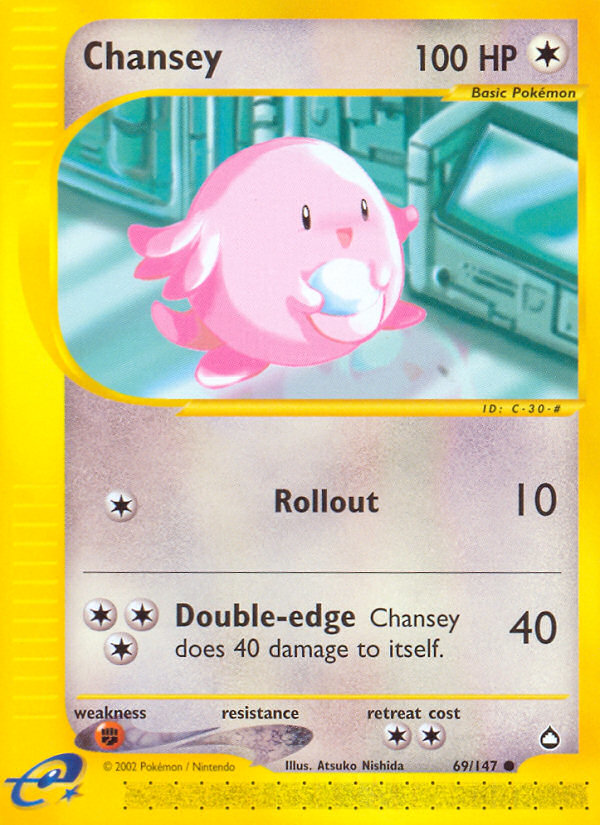 Chansey - Aquapolis SET-69