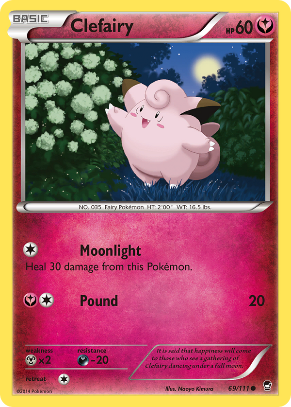 Clefairy - Furious Fists SET-69