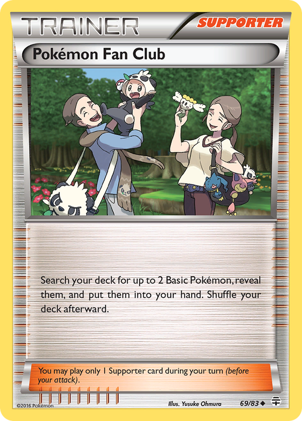 Pokemon Fan Club - Generations SET-69
