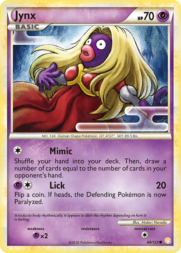 Jynx - HeartGold & SoulSilver SET-69