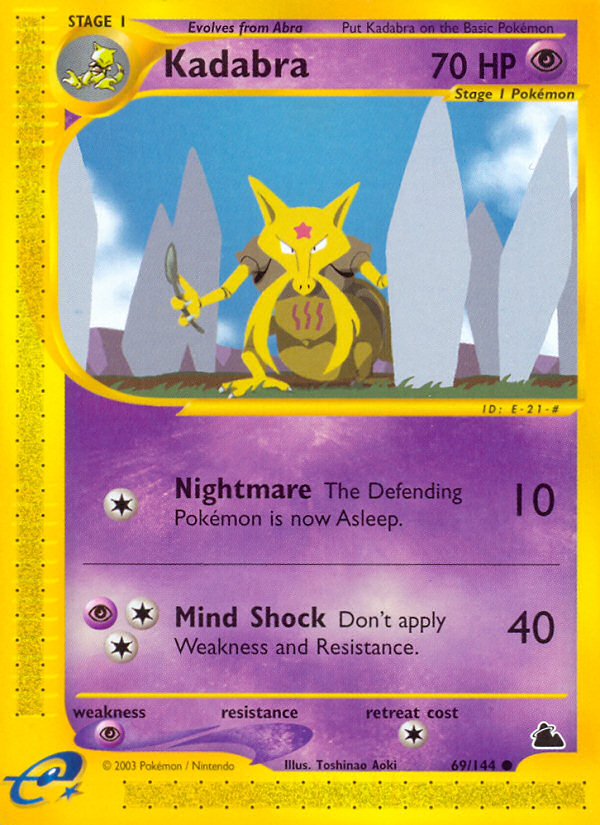Kadabra - Skyridge SET-69