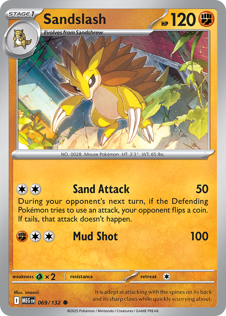 Sandslash - Mega Evolution SET-69