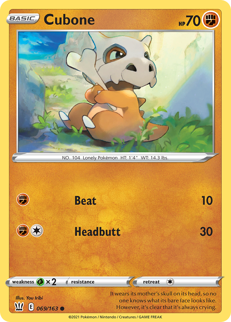 Cubone - Battle Styles SET-69
