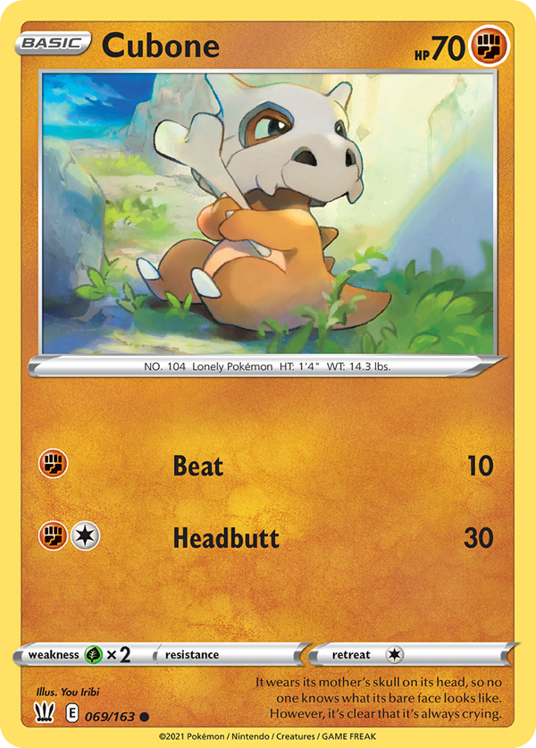 Cubone - Battle Styles SET-69