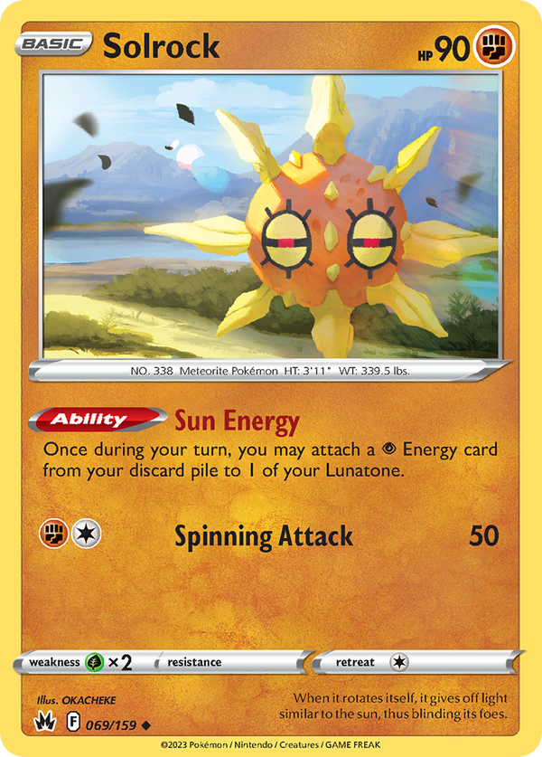 Solrock - Crown Zenith SET-69