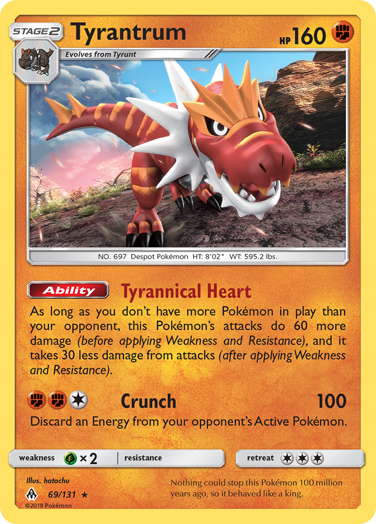 Tyrantrum - Forbidden Light SET-69