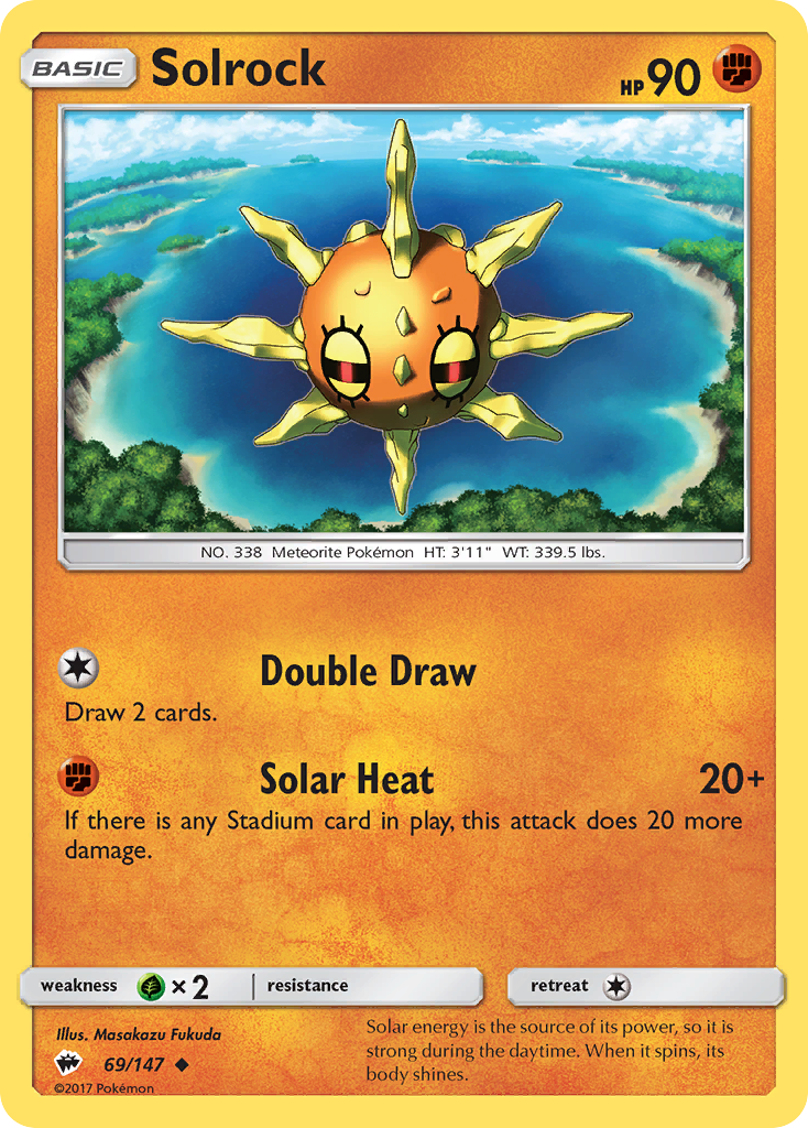 Solrock - Burning Shadows SET-69