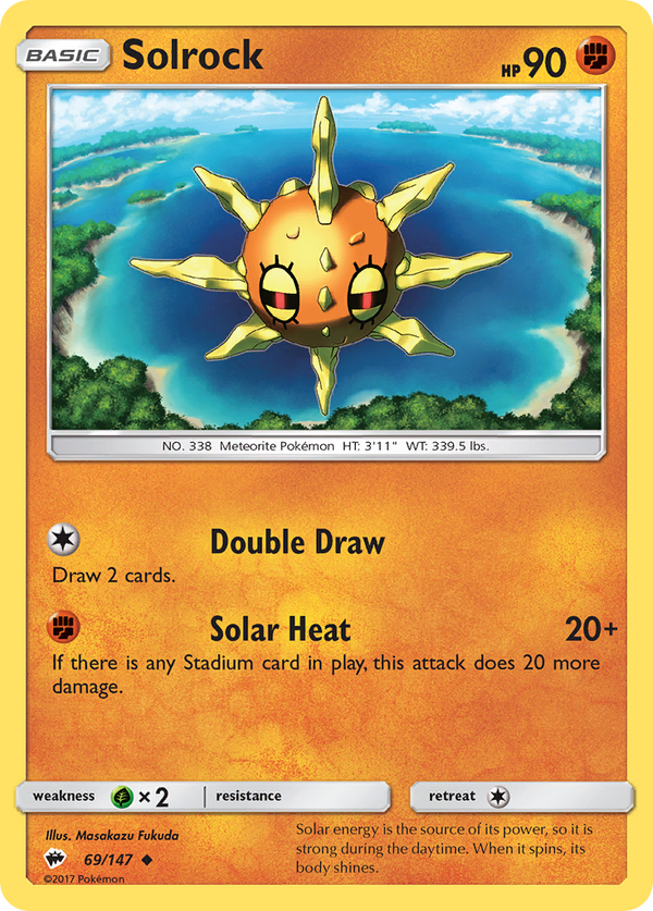 Solrock - Burning Shadows SET-69