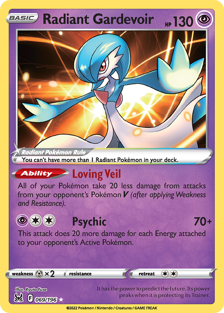 Radiant Gardevoir - Lost Origin SET-69