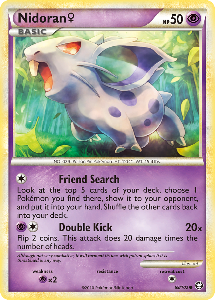 Nidoran ? - HS Triumphant SET-69