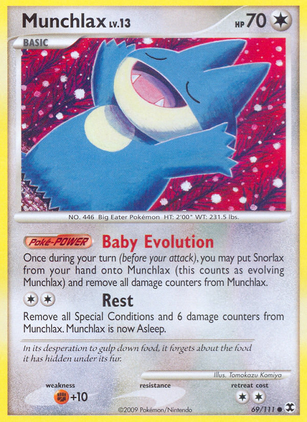 Munchlax - Rising Rivals SET-69