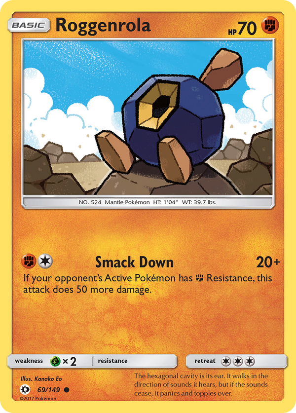 Roggenrola - Sun & Moon SET-69
