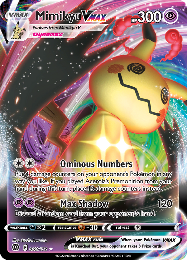 Mimikyu VMAX - Brilliant Stars SET-69