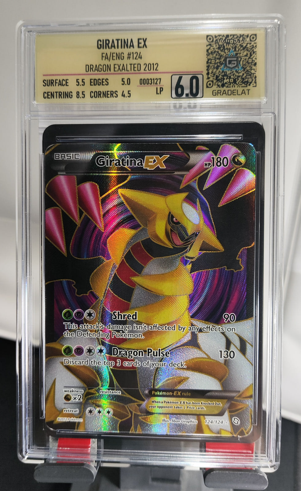 Giratina-EX Dragons Exalted SET-124 — imagen del vendedor