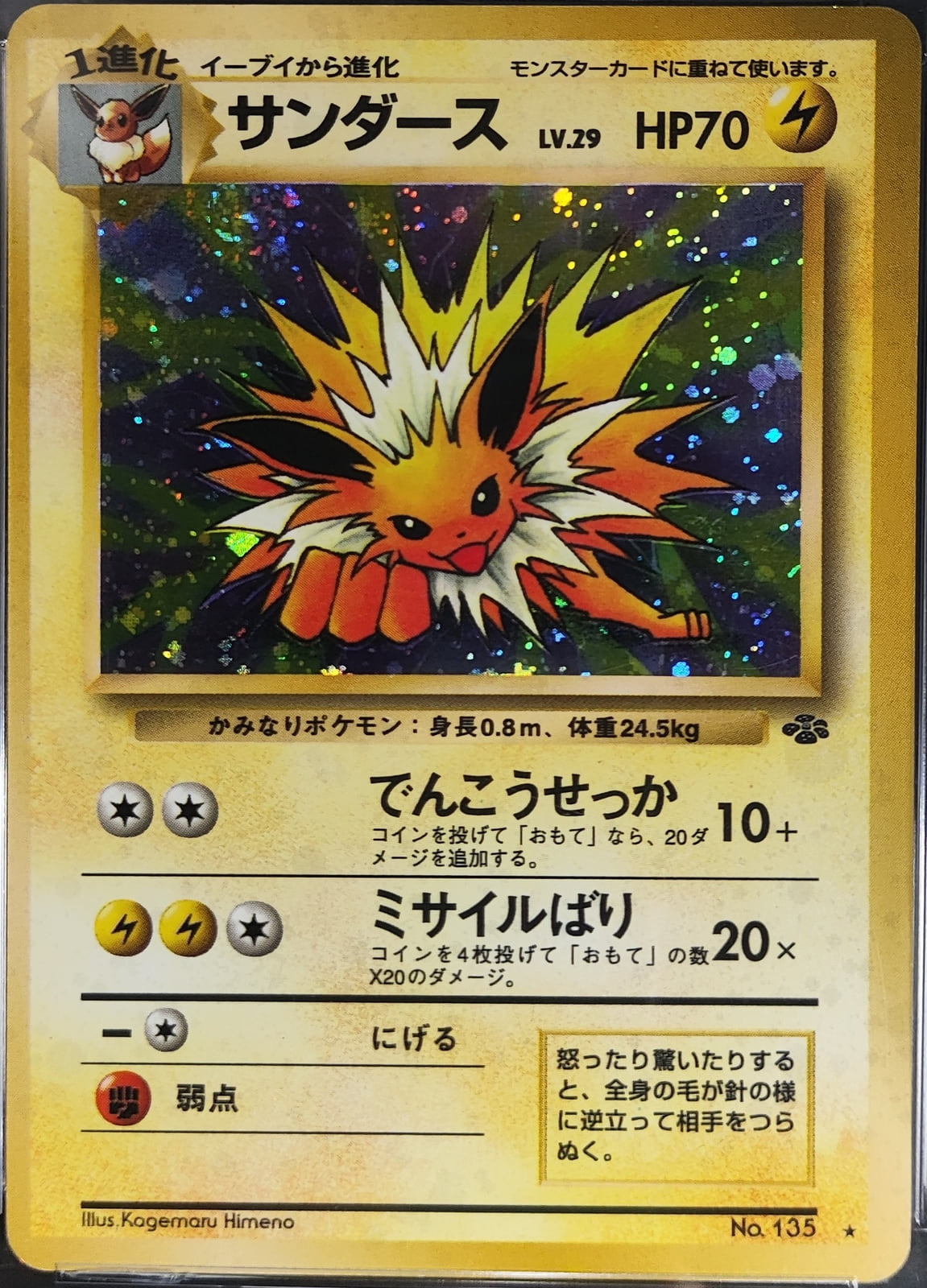 Jolteon - Jungle 1997 - #135