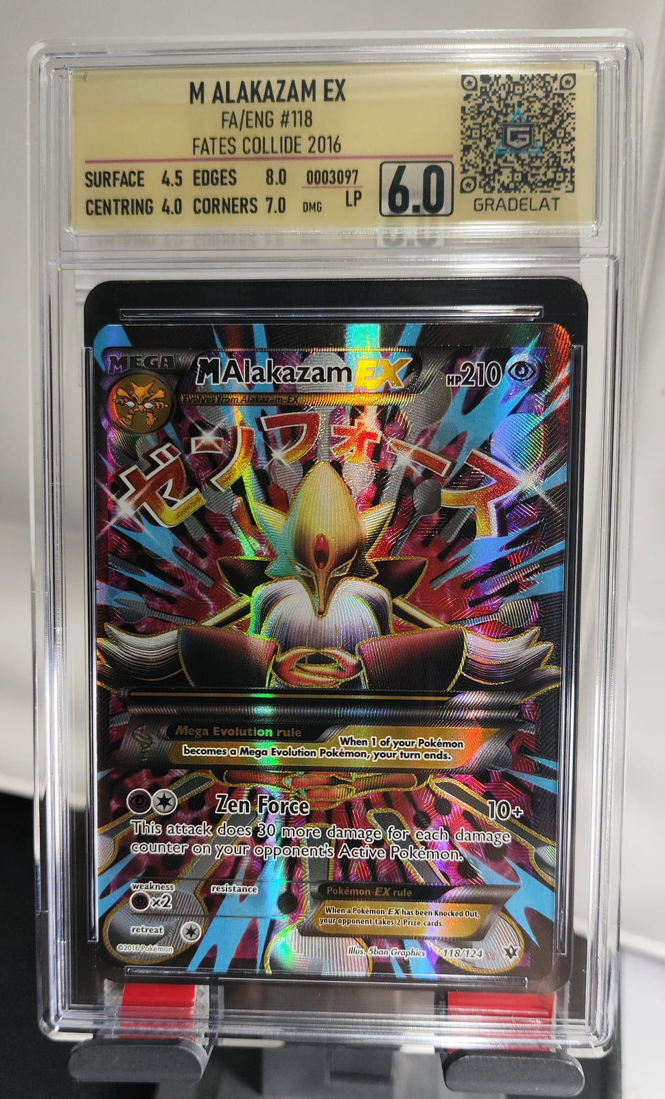 M Alakazam-EX Fates Collide SET-118 — imagen del vendedor