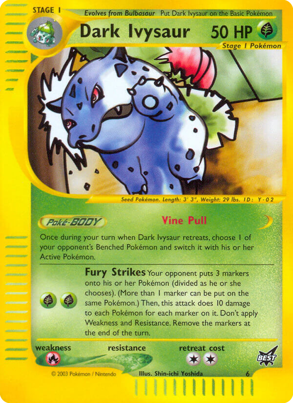 Dark Ivysaur - Best of Game SET-6
