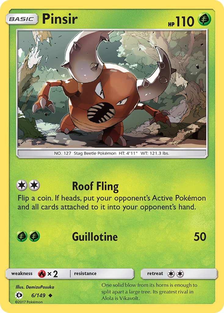 Pinsir - Sun & Moon SET-6
