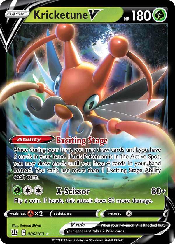 Kricketune V - Battle Styles SET-6