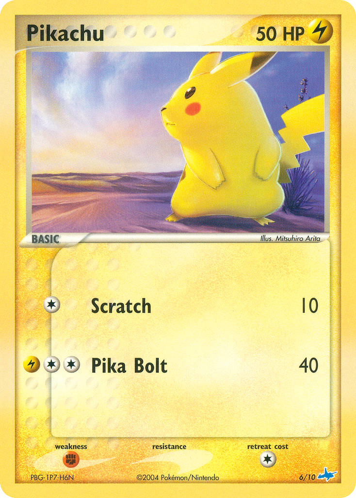 Pikachu - EX Trainer Kit Latios SET-6
