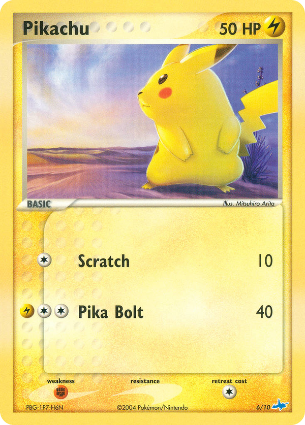 Pikachu - EX Trainer Kit Latios SET-6