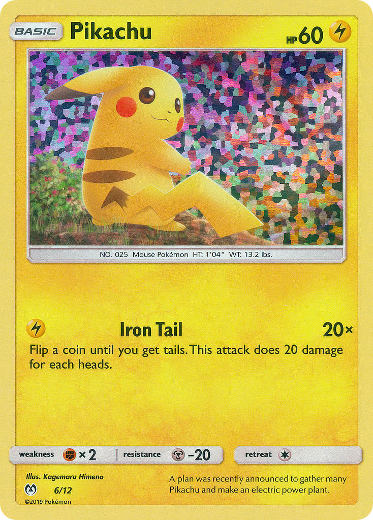 Pikachu - McDonald's Collection 2019 SET-6