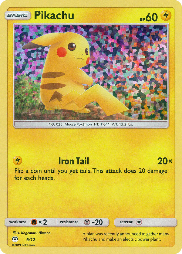 Pikachu - McDonald's Collection 2019 SET-6