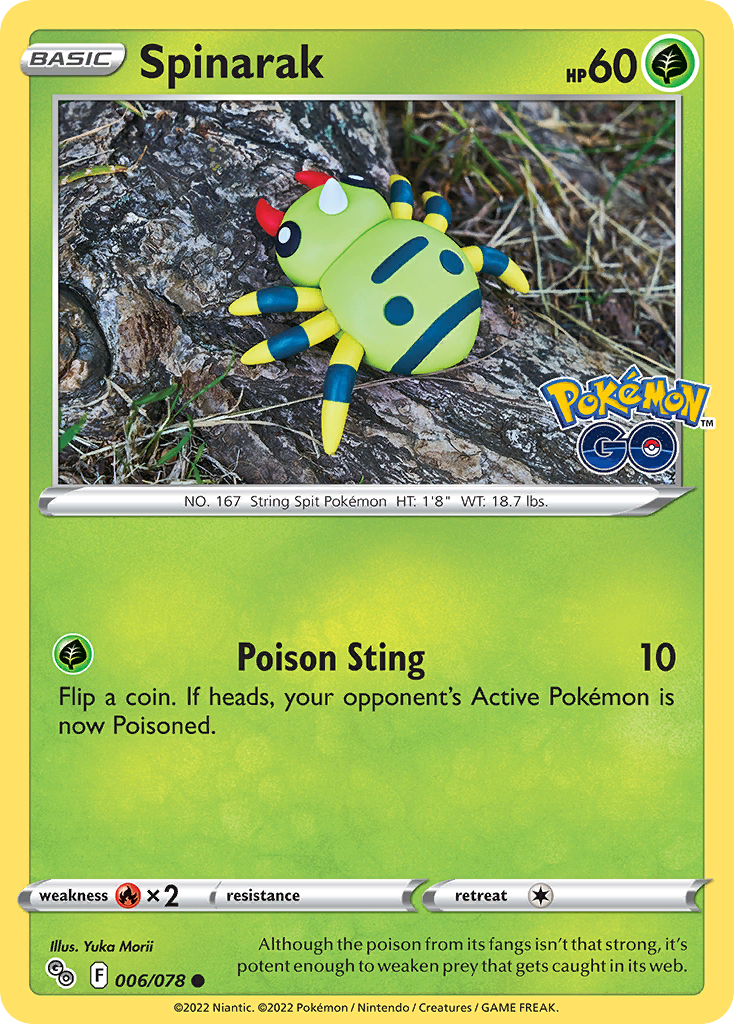 Spinarak - Pokemon GO SET-6