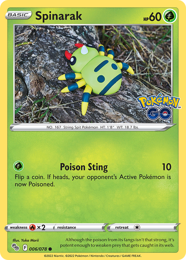 Spinarak - Pokemon GO SET-6