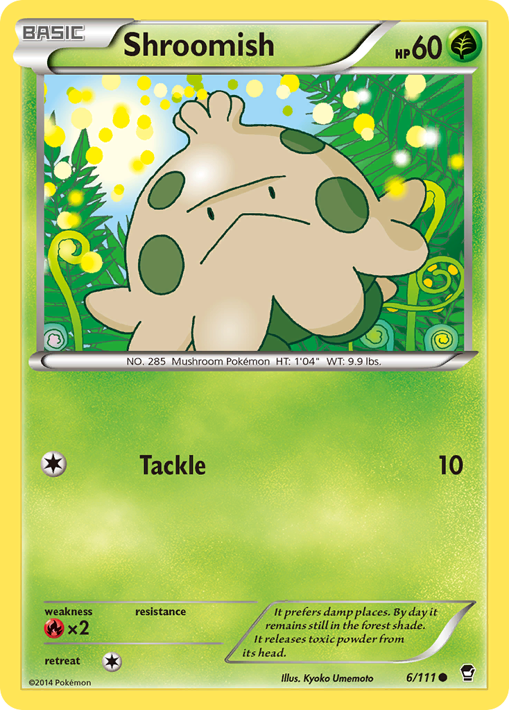 Shroomish - Furious Fists SET-6